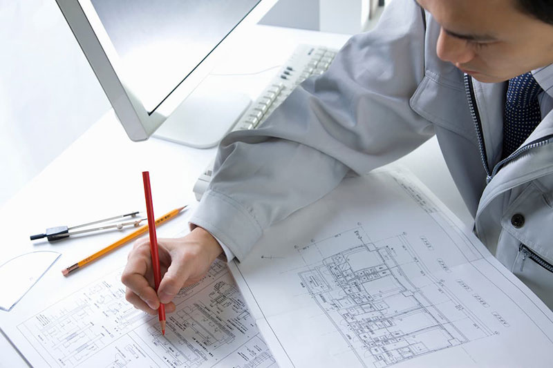 コツを押さえて図面の拾い出しを行う人