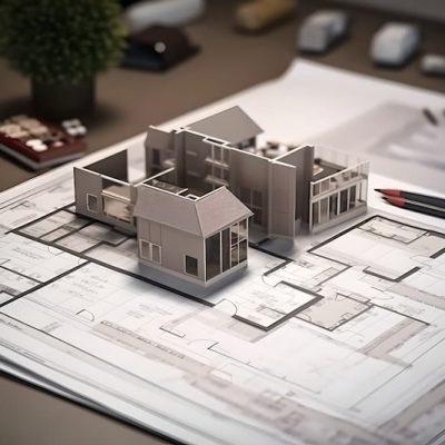 家の模型