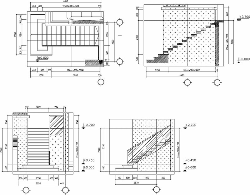 階段図面の書き方