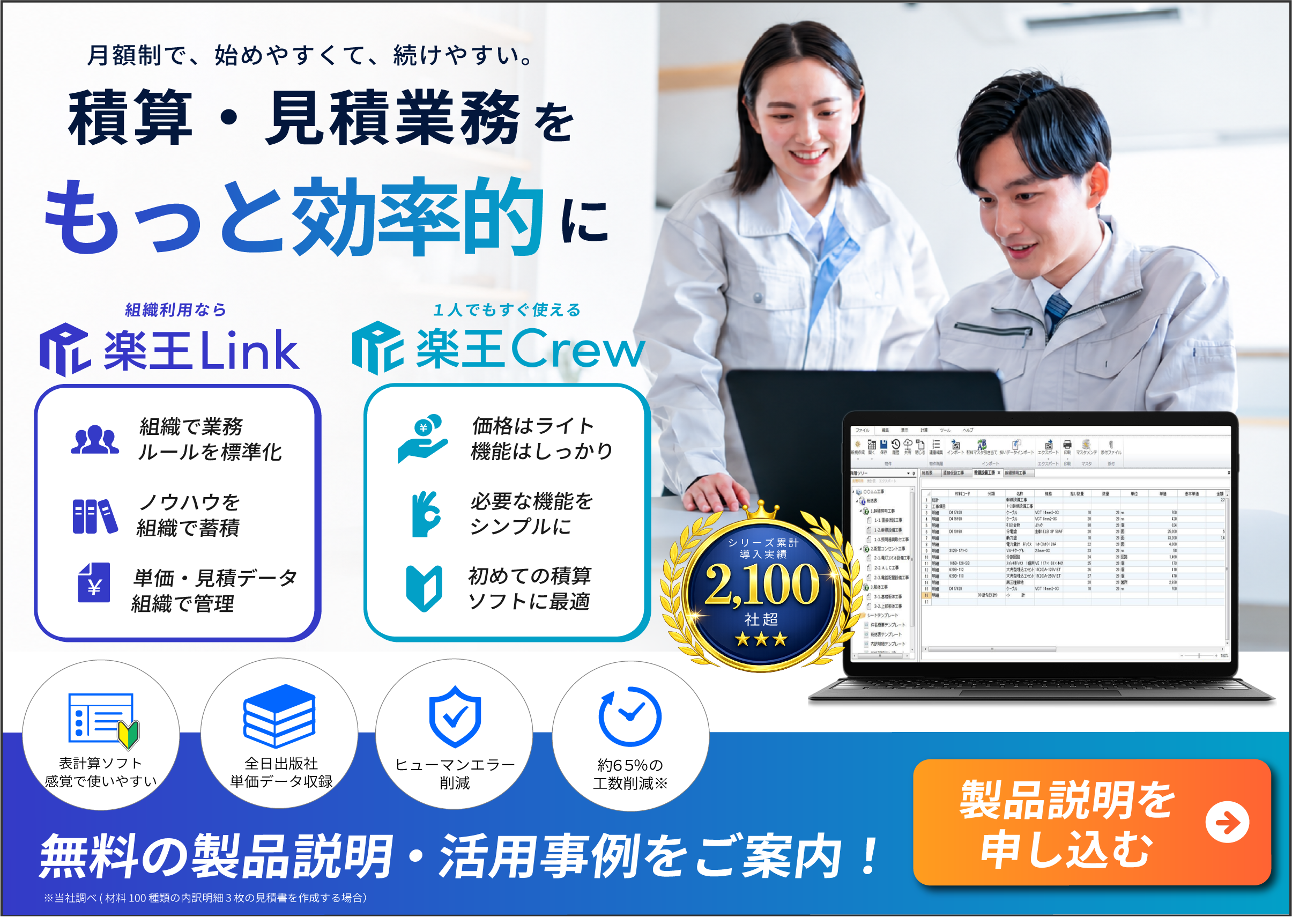 楽王Link/Crew