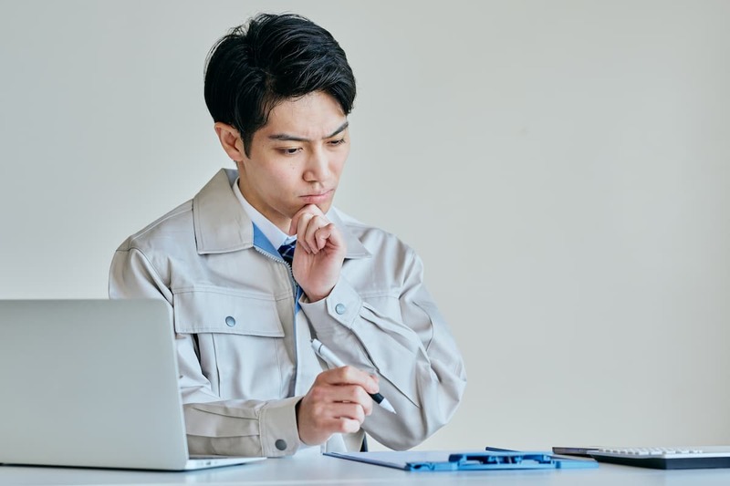 足場の見積を作成する人